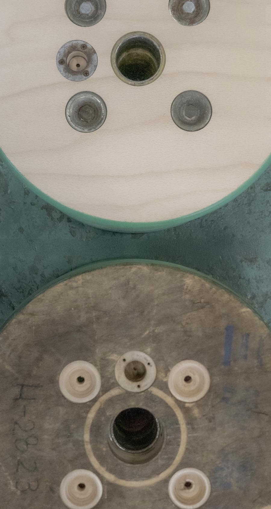 木製ドラム再生